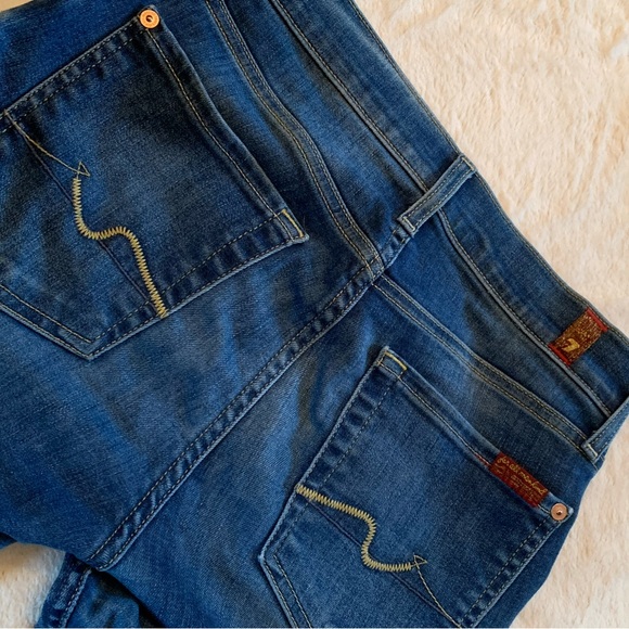 7 For All Mankind soft denim jeans - size 27 EUC - Picture 6 of 9